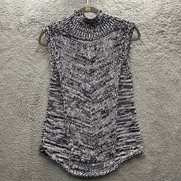 White House Black Market Small Knit Tank Top Mock Neck Comfort Layer Work - Picture 7 of 8